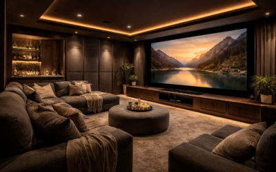 Sous la maison : Transformer son sous-sol en cinéma privé d’exception